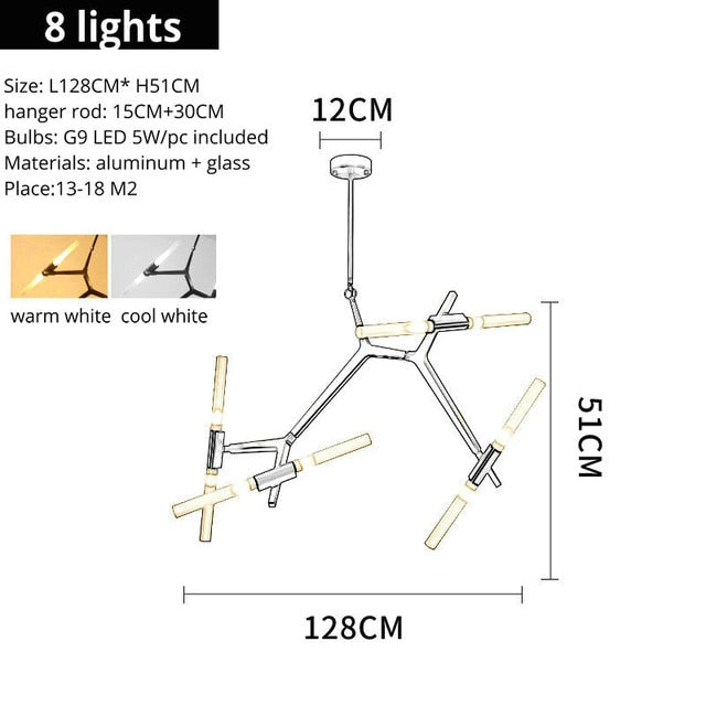 Modern Pendant Lights Design For Dining Room Kitchen Island Chandeliers Living Led Suspension