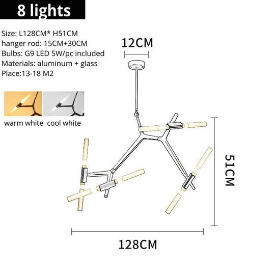 Modern Pendant Lights Design For Dining Room Kitchen Island Chandeliers Living Led Suspension