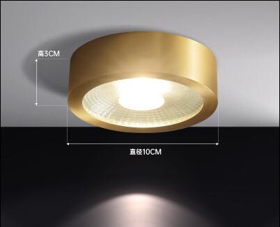 Nordic Surface Mounted Downlight 3W/5W/7W/9W Led Ultra - Thin Ceiling Light Spotlight Porch