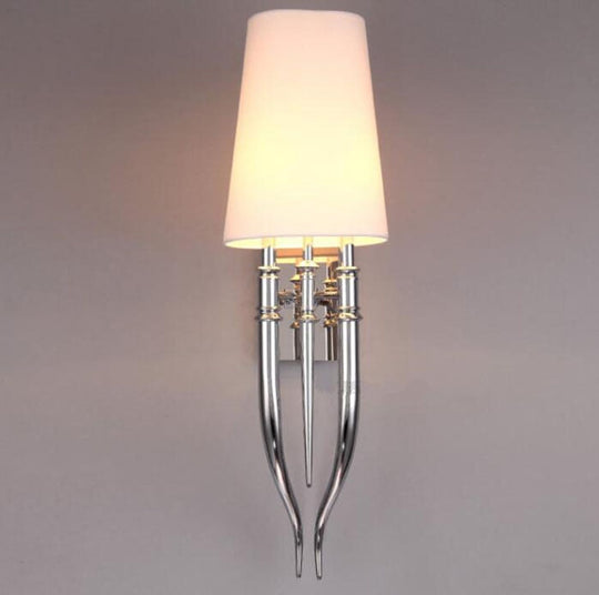 Sonja - Creative Modern Led Wall Lamp For Hotels Dining Room Living Room Bedroom White / H 58Cm