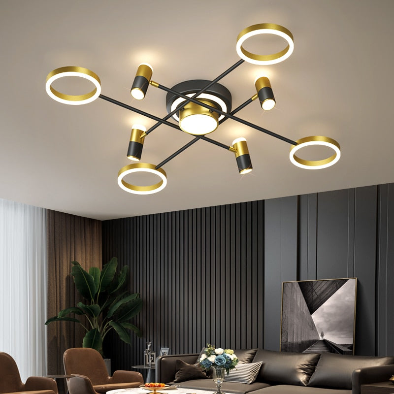 Individuality With Spotlight Led Chandeliers For Bedroom Living Room Restaurant Lighting Home