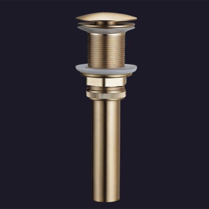 Brushed Gold Bathroom Widespread Basin Faucets Soild Brass Sink Mixer Hot & Cold Lavatory Crane