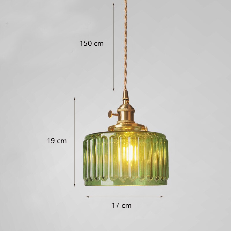 Design Glass Pendant Lamps Modern Hanging Lights Cords For Dining Bedside Home Decorative Japanese