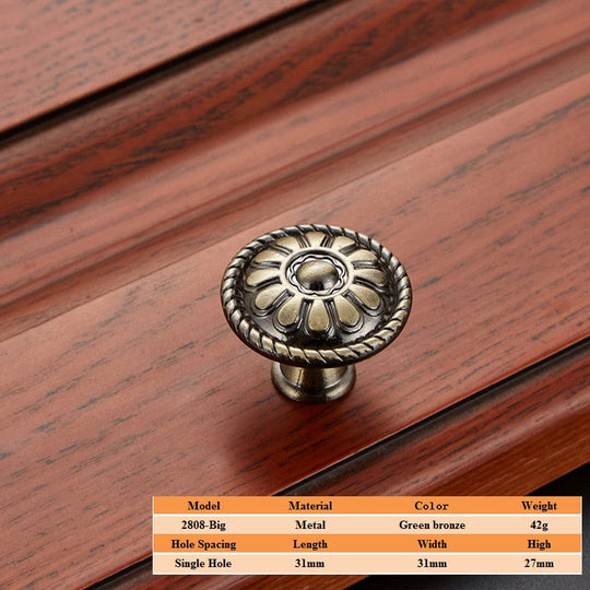Vintage Zinc Alloy Handles For European - Style Furniture Doors And Drawers 2808 - Big Door Handle
