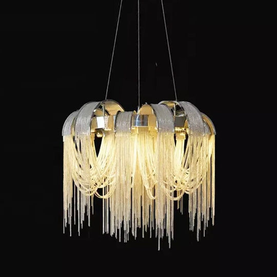 Postmodern Light Luxury Restaurant Chandelier Creative Designer Personality Study Apartment Clothing