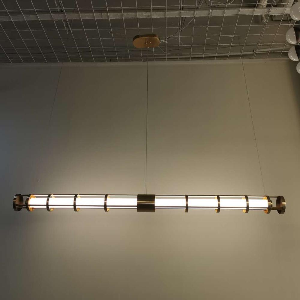 Modern Led Pendant Light For Dinning Room Retro Loft Long Type Lights Creative Suspened Hanging