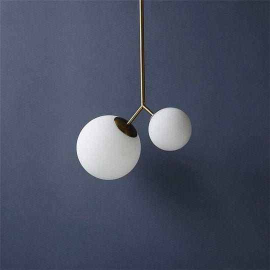 Nordic Design Magic Bean Glass Ball Pendant Lights Simple Individual Restaurant Hanging Lamp Shop