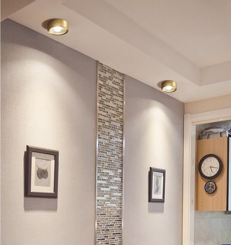 Nordic Surface Mounted Downlight 3W/5W/7W/9W Led Ultra - Thin Ceiling Light Spotlight Porch