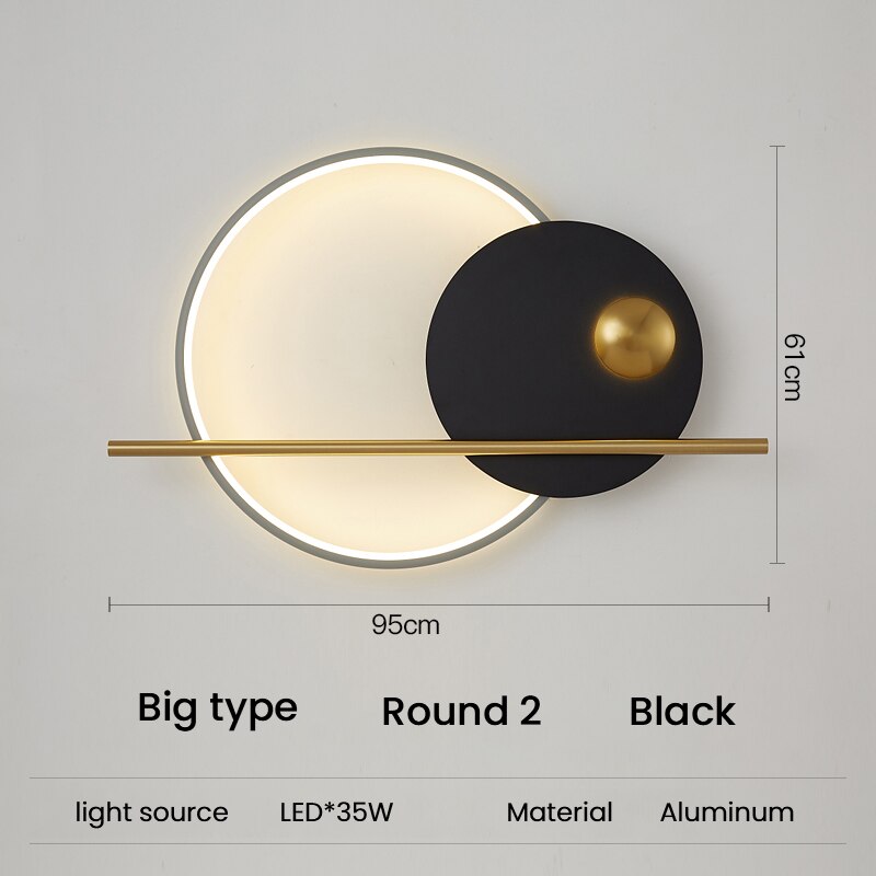 Modern Living Room Led Wall Lamp Nordic Sconce Lights Home Indoor Decoration Macaron Lighting R2