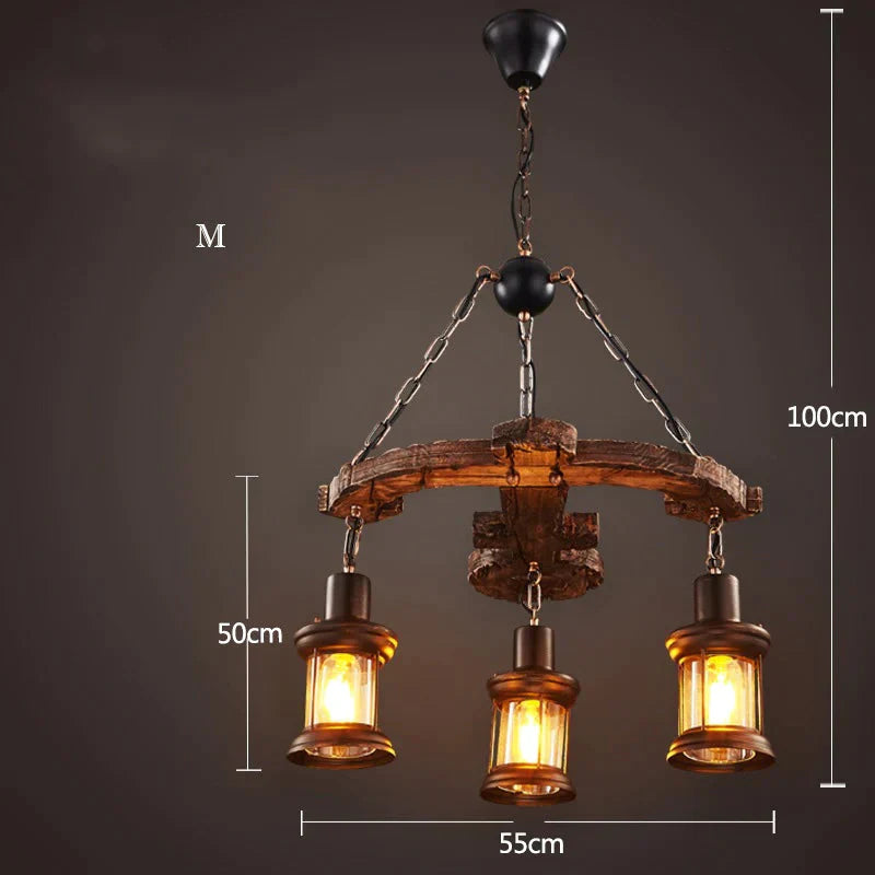 The Coffee Restaurant Bar Has A Retro Idea Of American Chandeliers M Pendant