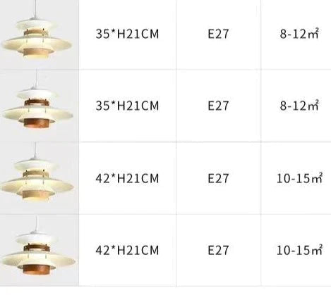 Nordic Walnut Restaurant Chandelier Simple Creative Solid Wood Bedroom Pendant