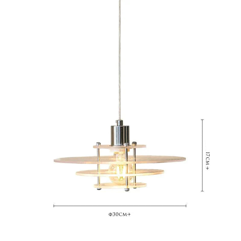 Nordic Post - Modern Creative Decoration Ph Chandelier Restaurant Bar Study Single Dia30Cm / Warm