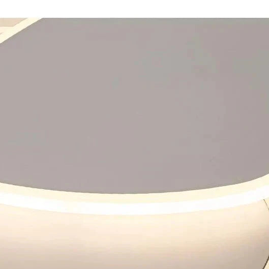 Minimalist Master Bedroom Lamp Nordic Room Modern Simple Creative Triangular Pebble Ceiling