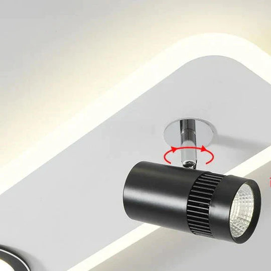 Creative Spotlight Led Ceiling Lamp Living Room Cloakroom Nordic Minimalist Strip