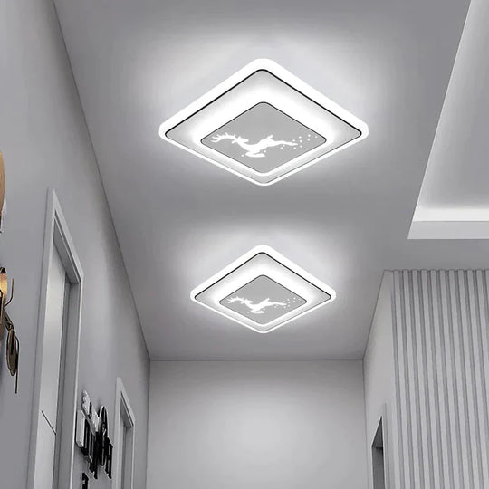 Corridor Lamps Simple Modern Porch Entrance Led Creative Ceiling Balcony
