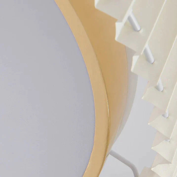 Simple Modern Bedroom Lamp Art Design Sense Circular Chandelier Pendant