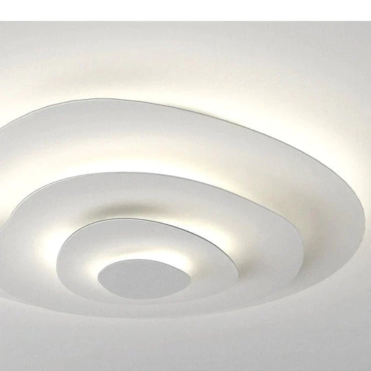 Nordic Living Room Lamp Modern Simple Design Sense Creative Geometry Master Bedroom Ripple Ceiling