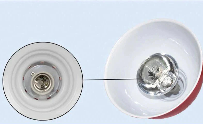 Restaurant Food Insulation Lamp Heating Commercial Chandelier Single - Head Barbecue Pendant