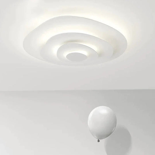 Nordic Living Room Lamp Modern Simple Design Sense Creative Geometry Master Bedroom Ripple Ceiling