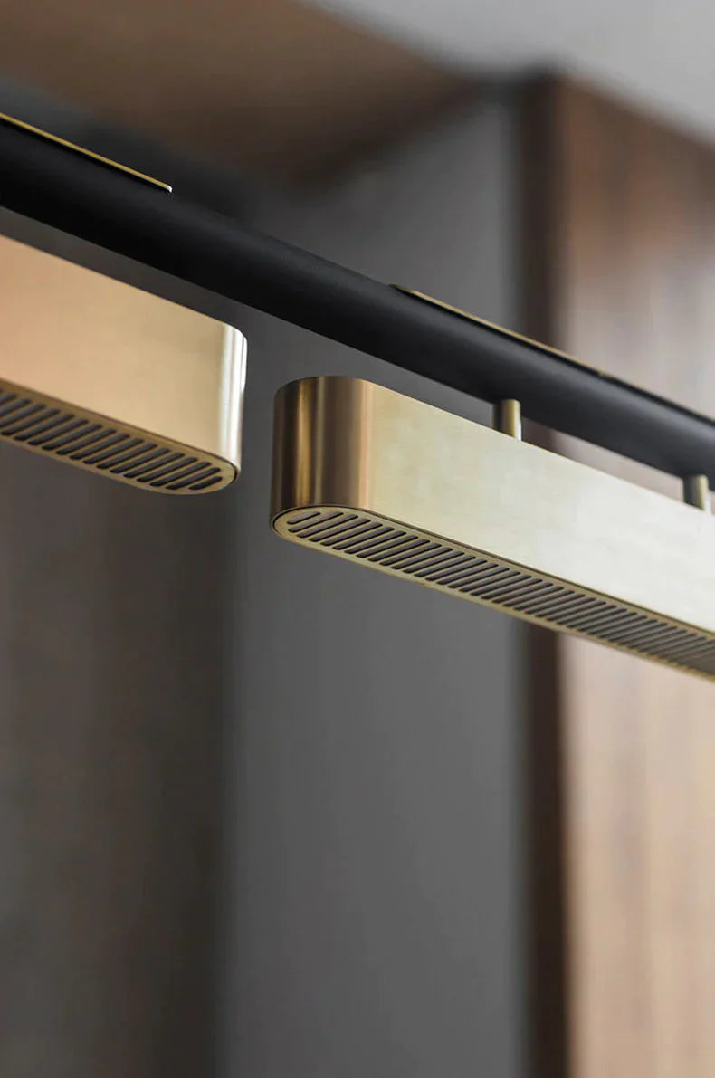 Modern Luxury Restaurant Chandelier Creative Hotel Bar Cafe Fashion Model Study Copper Lamp Pendant