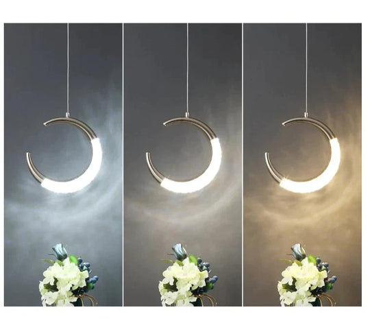 Bedside Chandelier Bedroom Warm Long - Line Single - Headed Small Pendant
