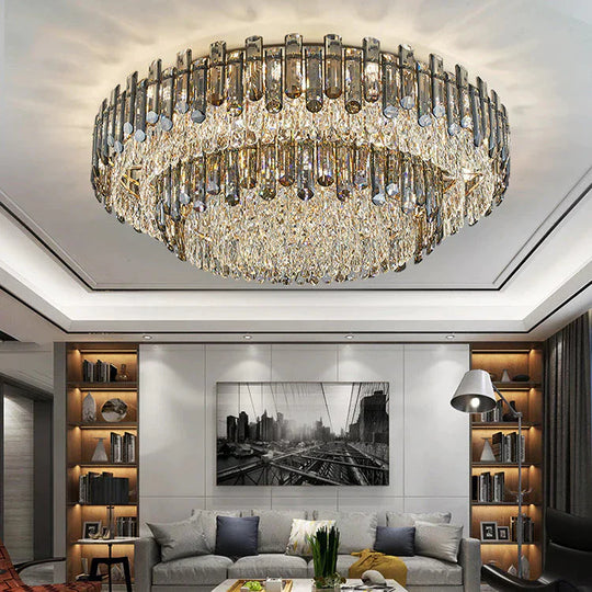 Ceiling Lamp Round Crystal Modern New Luxury Lamps