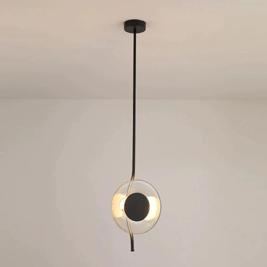 Nordic Simple Glass Lamp Creative Designer Model Room Hotel Corridor Wall Bedside Chandelier Pendant