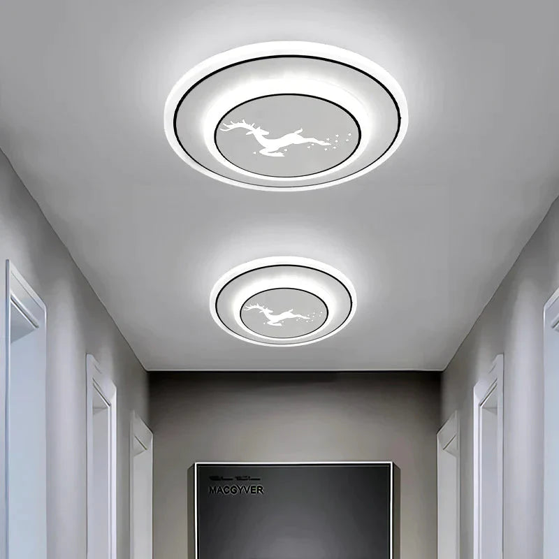 Corridor Lamps Simple Modern Porch Entrance Led Creative Ceiling Balcony