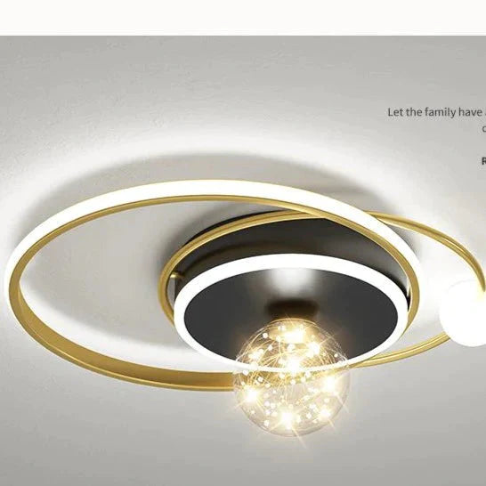 Bedroom Ceiling Lamp Atmospheric Household Nordic Simple Modern Net Red Creative Personality Sky