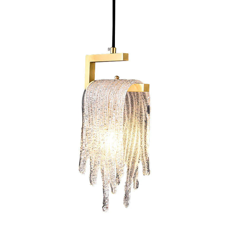 Modern Light Luxury All Copper Small Chandelier Nordic Creative Bedroom Bedside Corridor Aisle