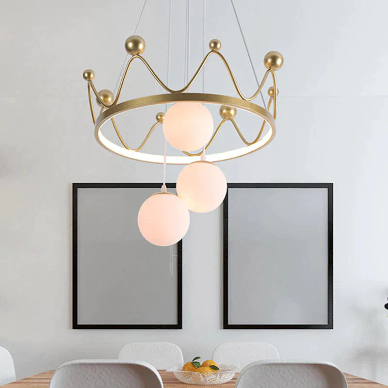 Simple And Lovely Children’s Bedroom Chandelier Stepless Dimming / 40W Pendant