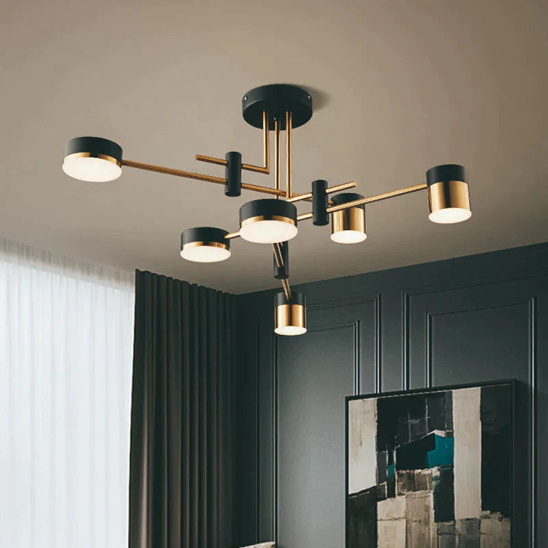 Living Room Light Luxury Bedroom Chandelier Modern Minimalist Hall Household Lamps Pendant
