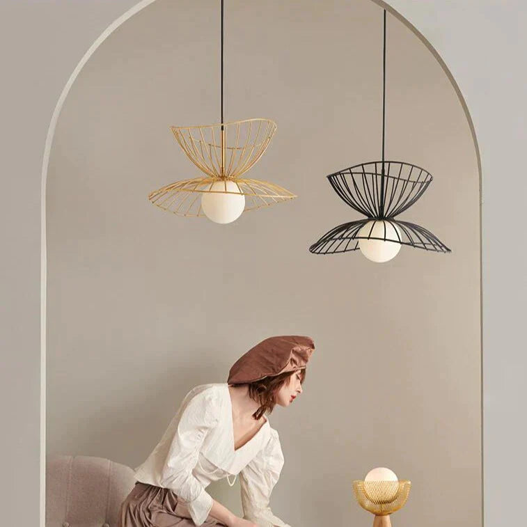 Simple Modern Restaurant Personalized Iron Art Chandelier Pendant