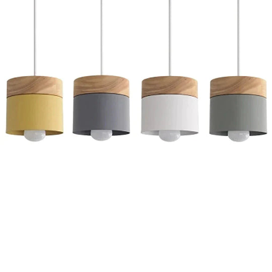 Simple Dining Room Living Chandelier Tea Shop Table Lamp Bedroom Macaroon Creative Pendant