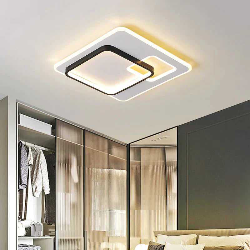 New Modern Minimalist Atmosphere Super Ceiling Lamp For Bedroom Nordic Creative Art Living Room