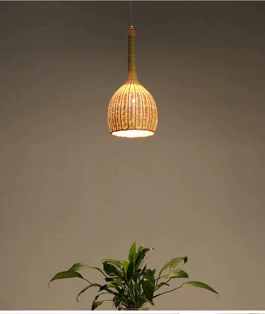 Bar Chandelier Homestay Personality Creative Hotel Restaurant Bamboo Lamps Pendant