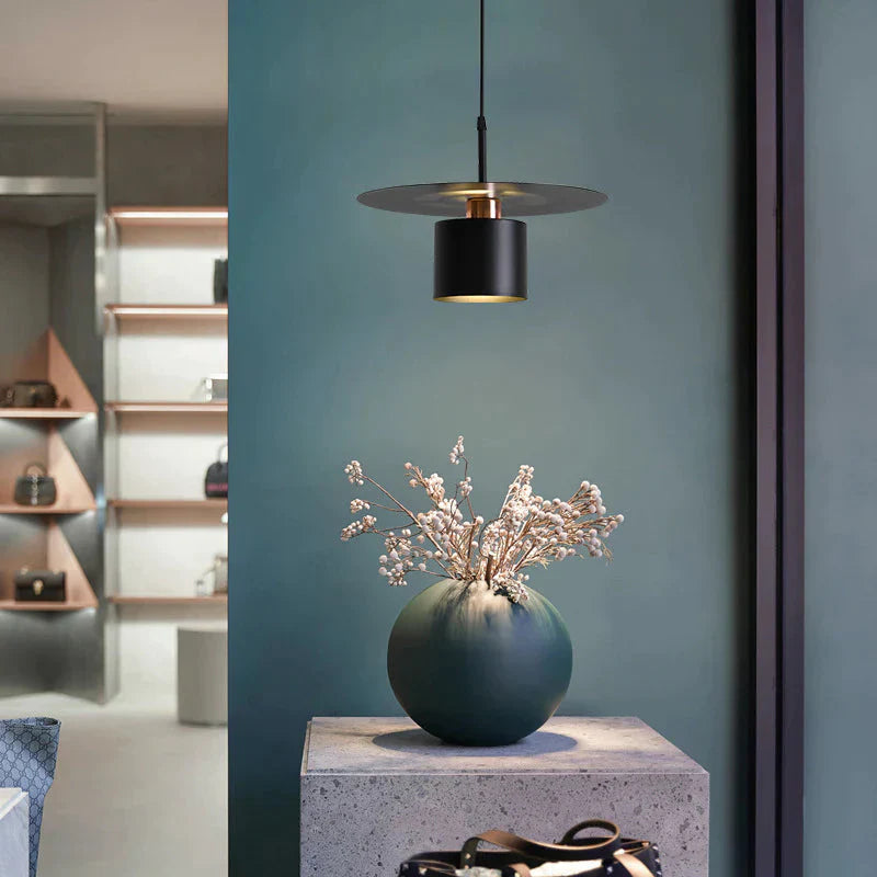 Chandelier Restaurant Lamp Nordic Simple Modern Metal Creative Bar Bedroom Bedside Small Black /