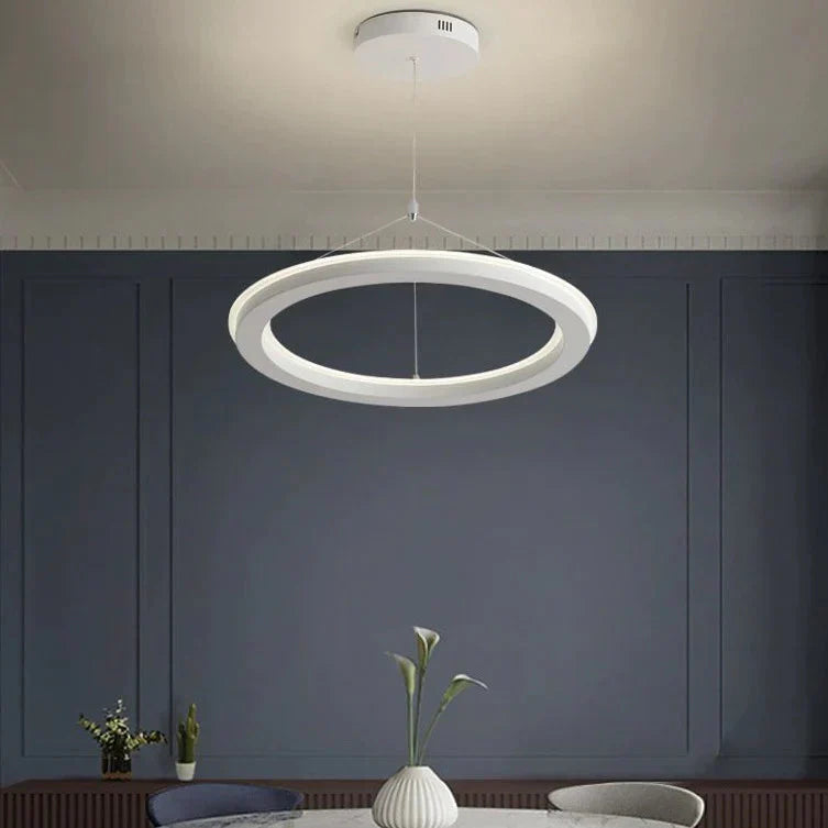 Light In The Bedroom Led Modern Minimalist Chandelier Diffuse Reflection Creative Dining Room Lamp