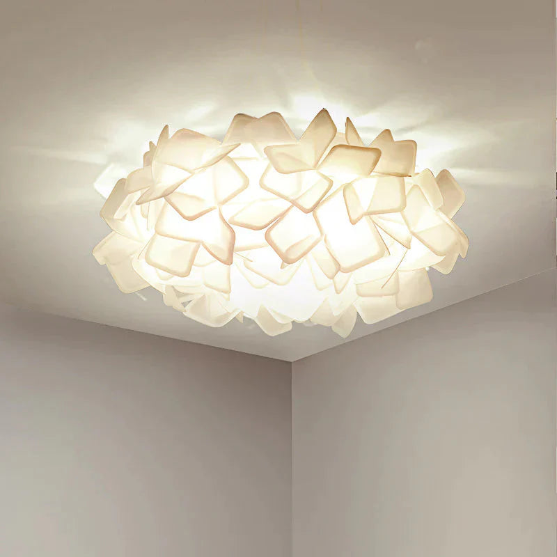 Simple Modern Ceiling Lamp With Living Room Warm And Romantic Flower Shaped