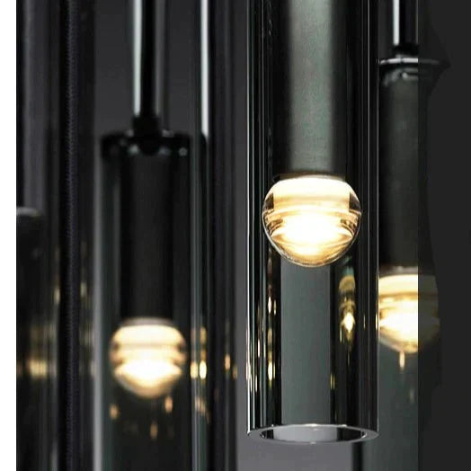 Modern Light Luxury Bedside Small Chandelier Single Head Hotel Room Minimalist Creative Wine Bottle