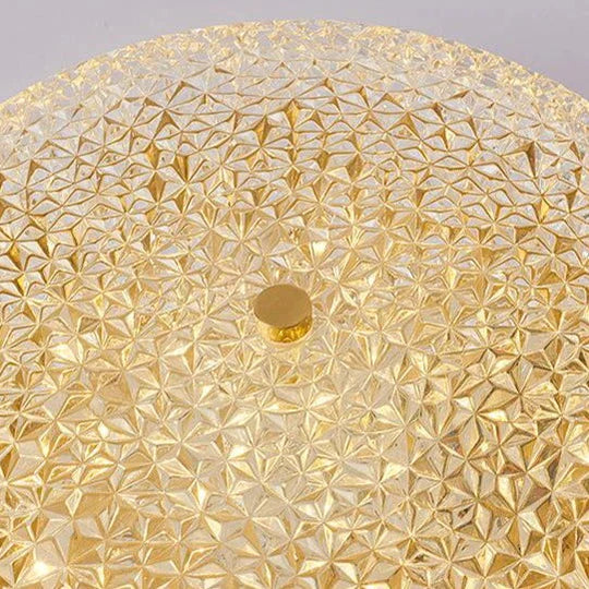 Luxury Crystal Bedroom Ceiling Lamp Round Atmosphere Simple Modern Room Led Master Lamps