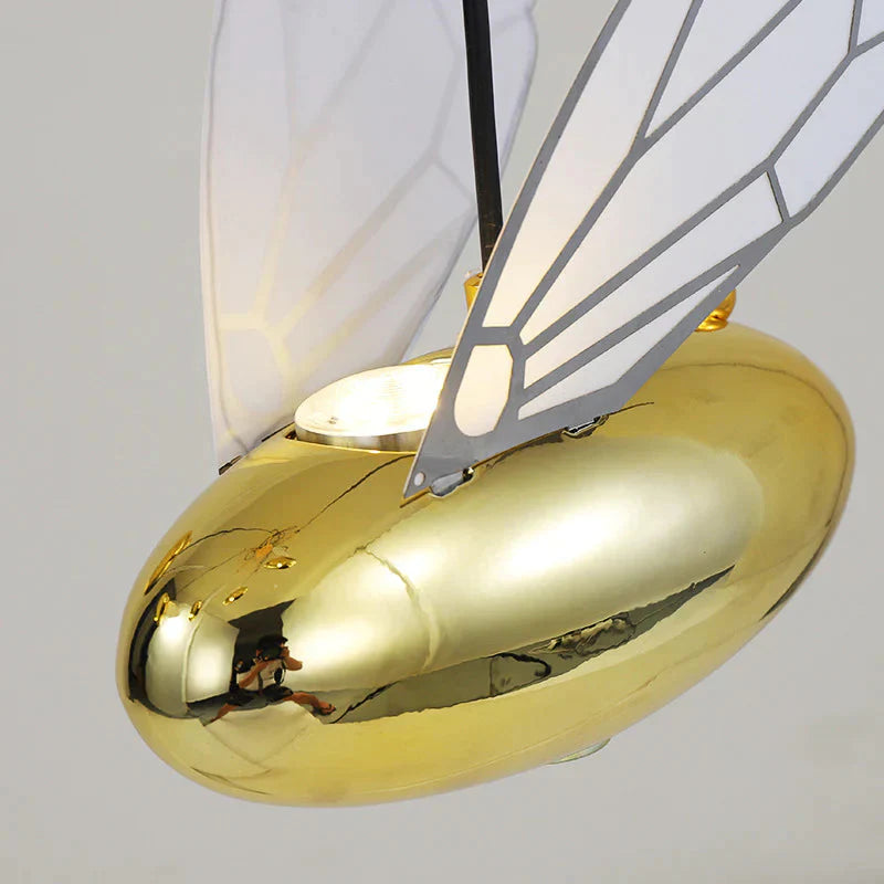 Modern Simple Living Room Bee Chandelier Stair Decoration Led Lamps Pendant
