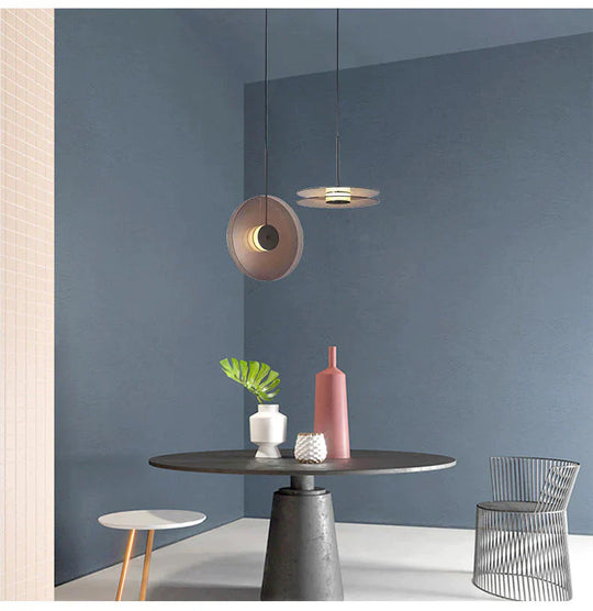 Creative Glass Art Bedside Personality Dining Room Bedroom Living Porch Chandelier Pendant