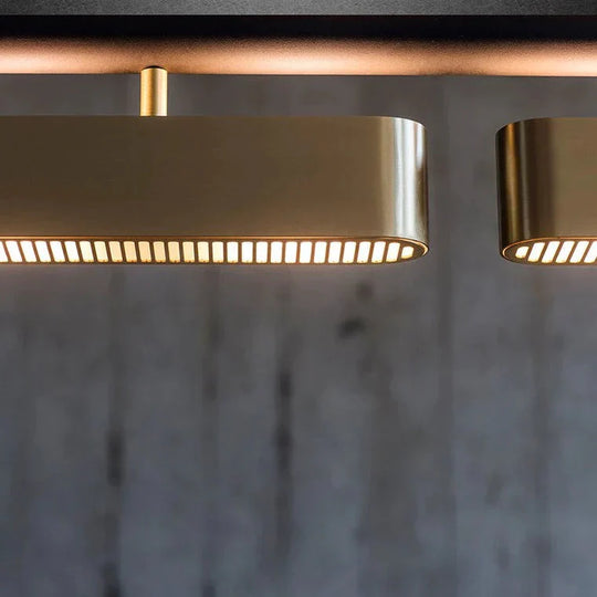 Modern Luxury Restaurant Chandelier Creative Hotel Bar Cafe Fashion Model Study Copper Lamp Pendant
