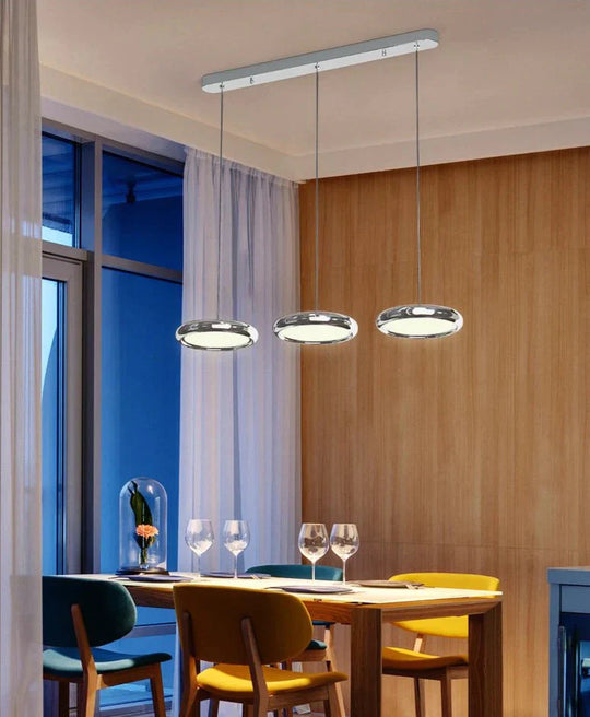 Three - Heads Restaurant Chandelier Creative Lamp Simple Modern Pendant