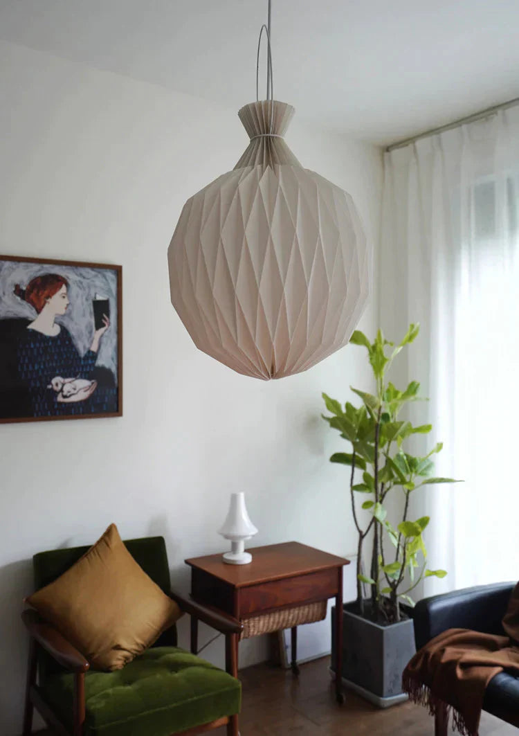 Pineapple Chandelier Origami American Country Retro Pendant