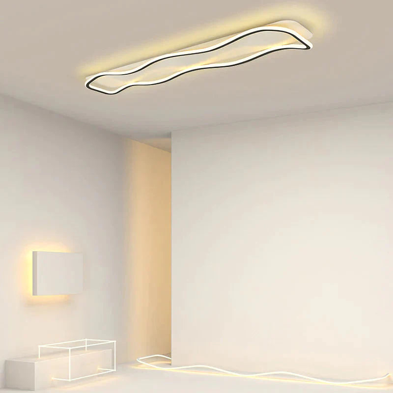 Corridor Lights Long Cloakroom Modern Simple Balcony Entrance Hall Wave Ceiling