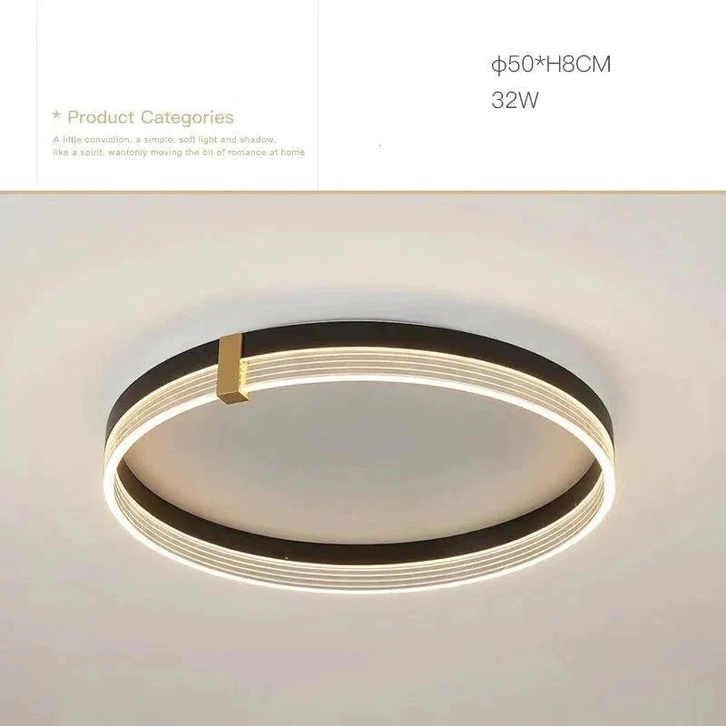 Simple Modern Light In The Bedroom Nordic Luxury Small Living Room Lamp Creative Led Ceiling