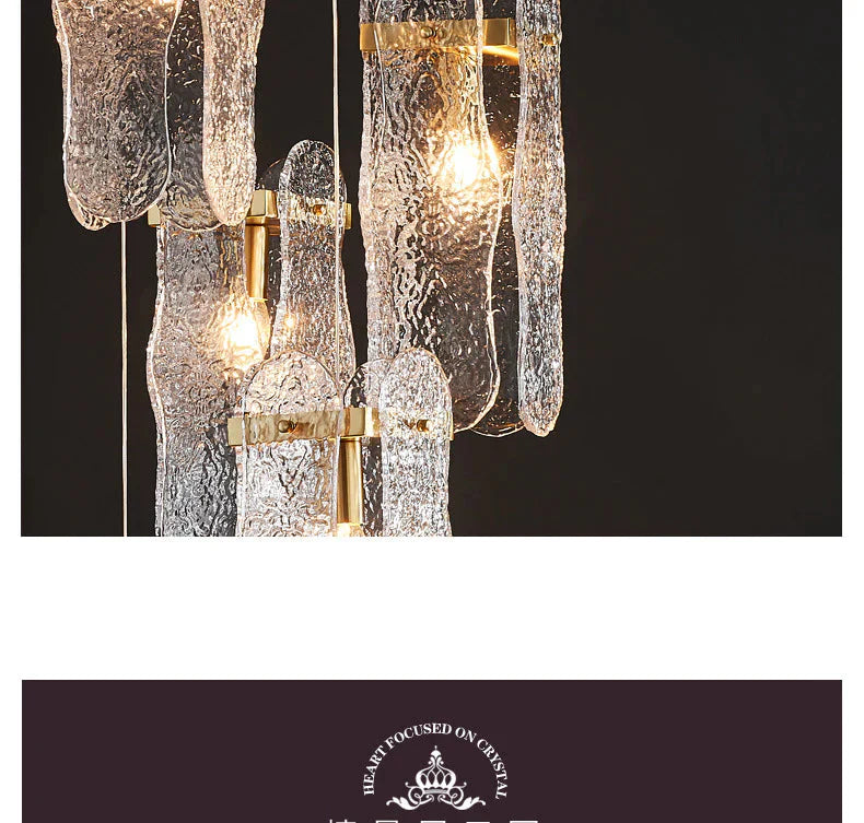 All - Copper Luxury Stair Chandelier Modern Restaurant Table Lamp Ins Creative Personality Bedside