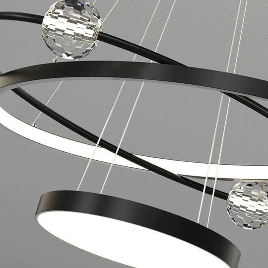 Modern Simple Restaurant Light Luxury Creative Dining Room Crystal Hanging Lamps Pendant